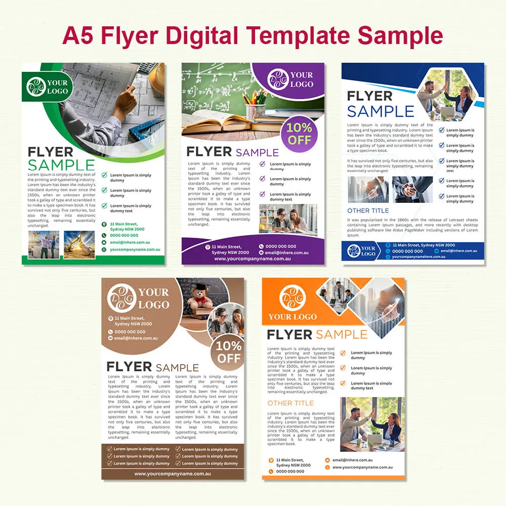 A5 Flyer Template