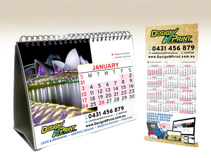 Design and Print Web Calendar 01